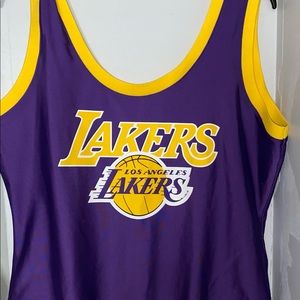 Women NBA Los Angeles Lakers bodysuit